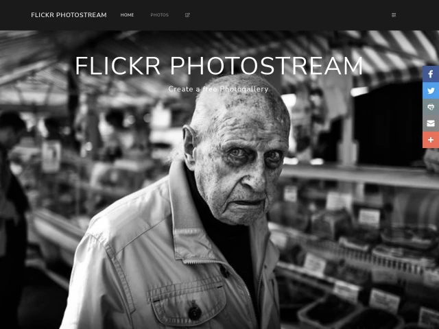 Flickr Photostream App Template